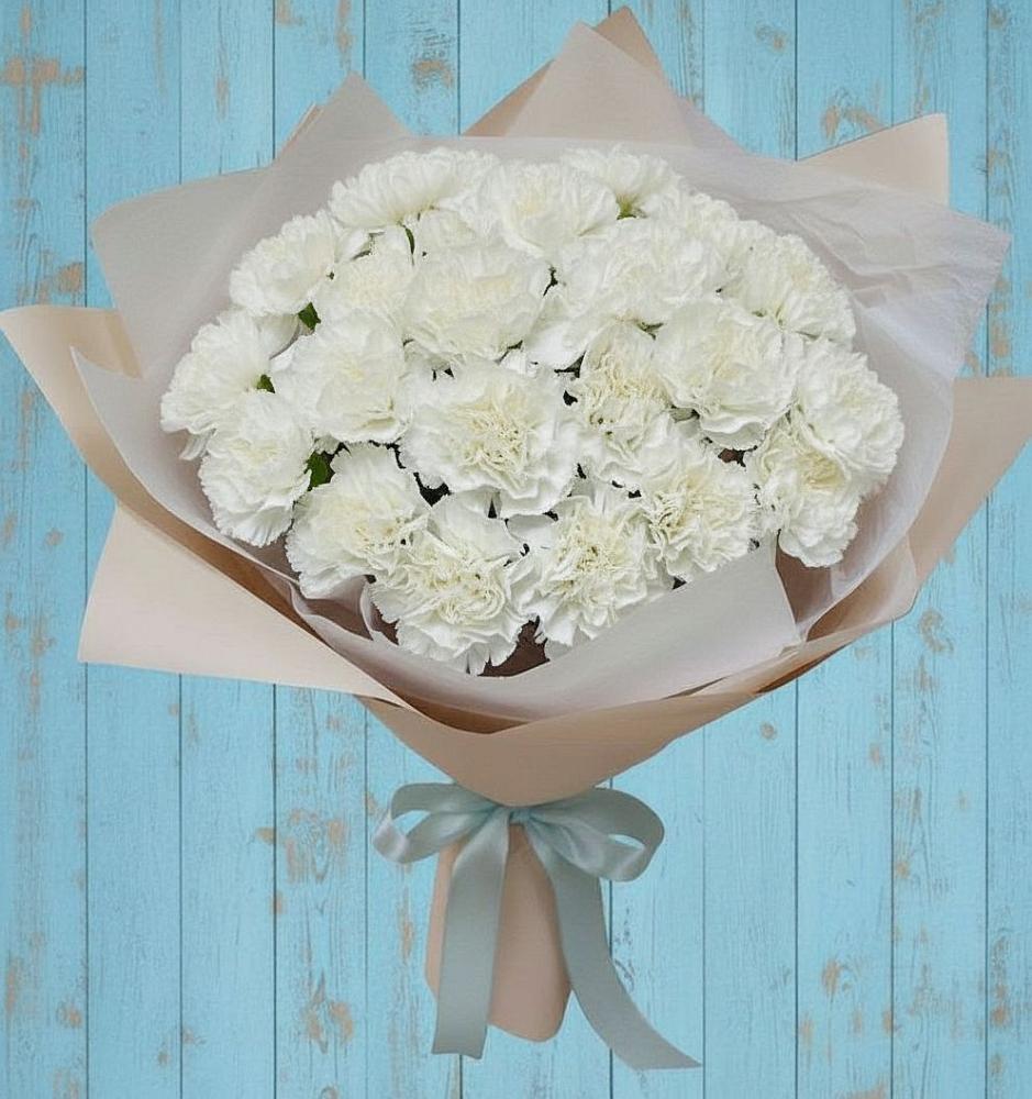 Букет цветов из: Гвоздики в Азнакаево