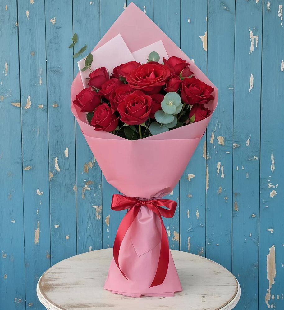 Букет цветов из: Розы в Азнакаево