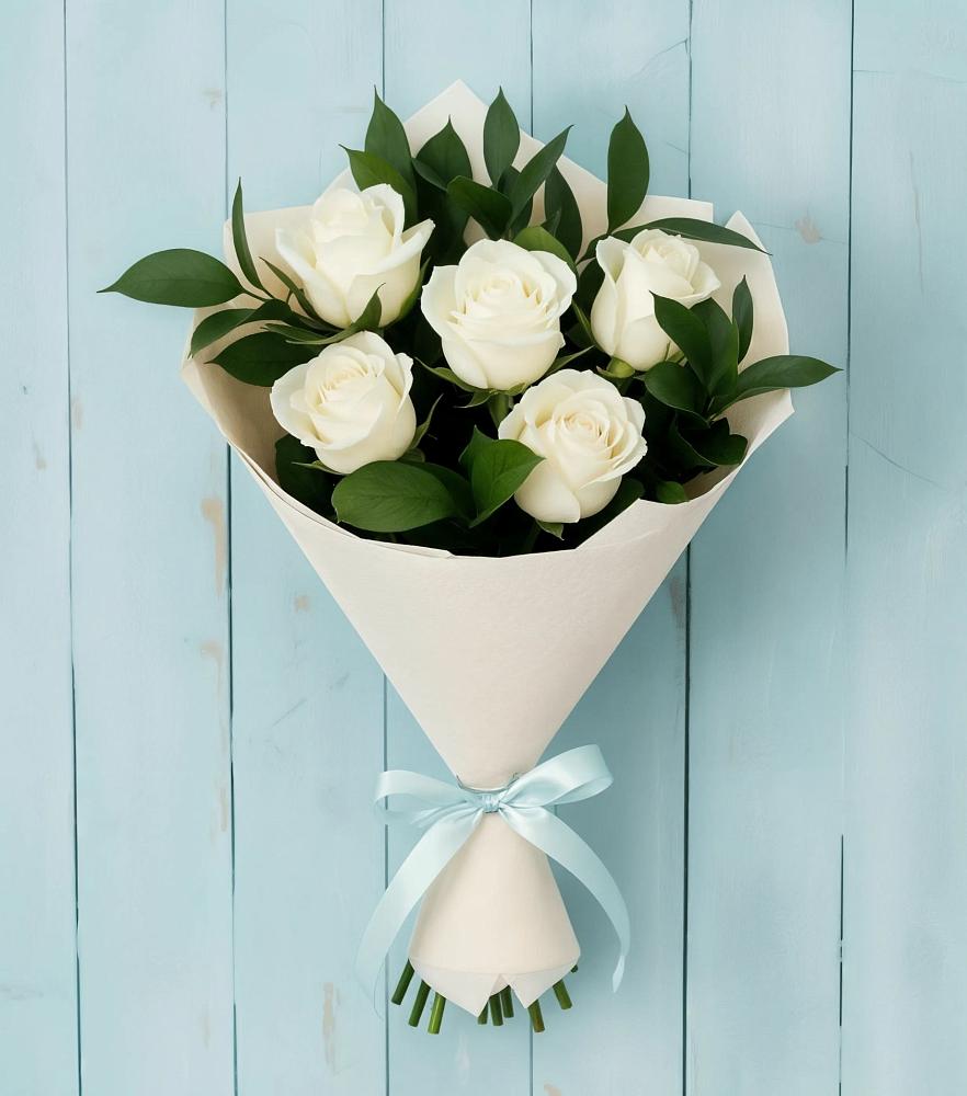 Букет цветов из: Розы в Азнакаево