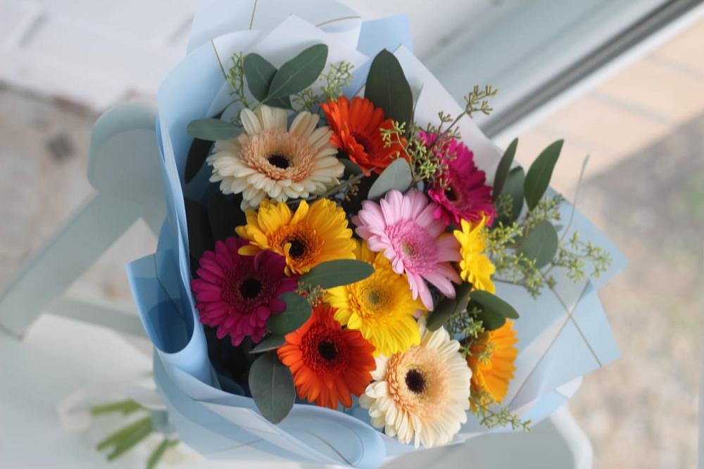 Букет цветов из: Герберы в Азнакаево