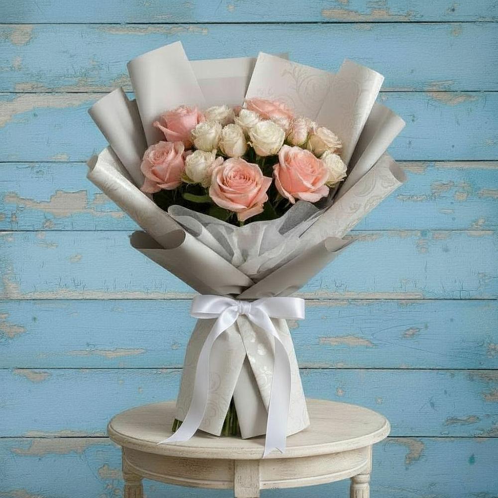 Букет цветов из: Розы в Азнакаево