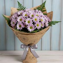 Букет цветов из:  Хризантемы #REPLACE_PRED# Азнакаево