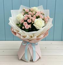 Букет цветов из:  Розы в Азнакаево