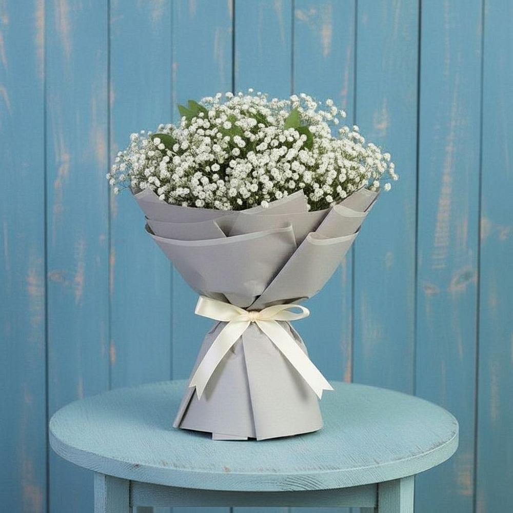 Букет цветов из: Гипсофила в Азнакаево