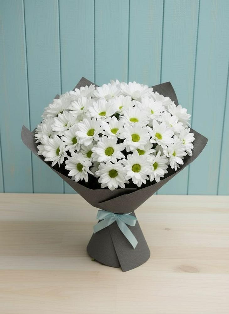 Букет цветов из: Хризантемы в Азнакаево