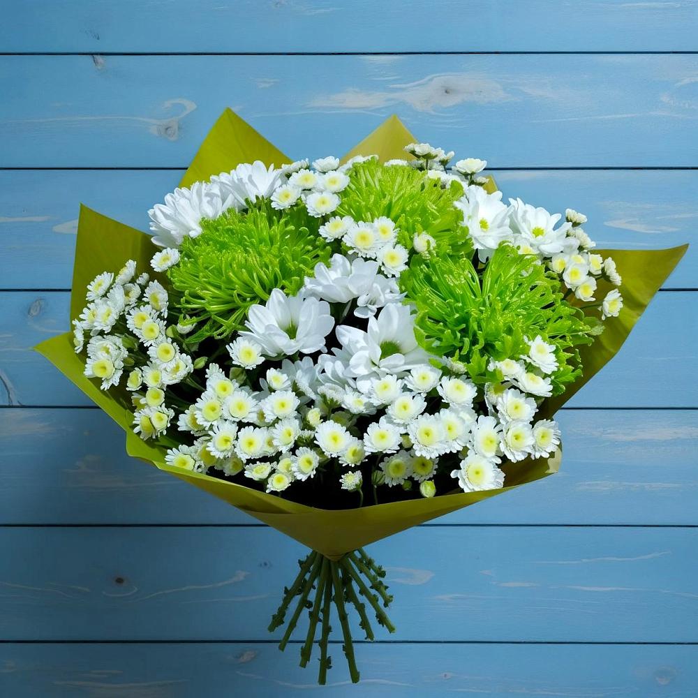 Букет цветов из: Хризантемы в Азнакаево