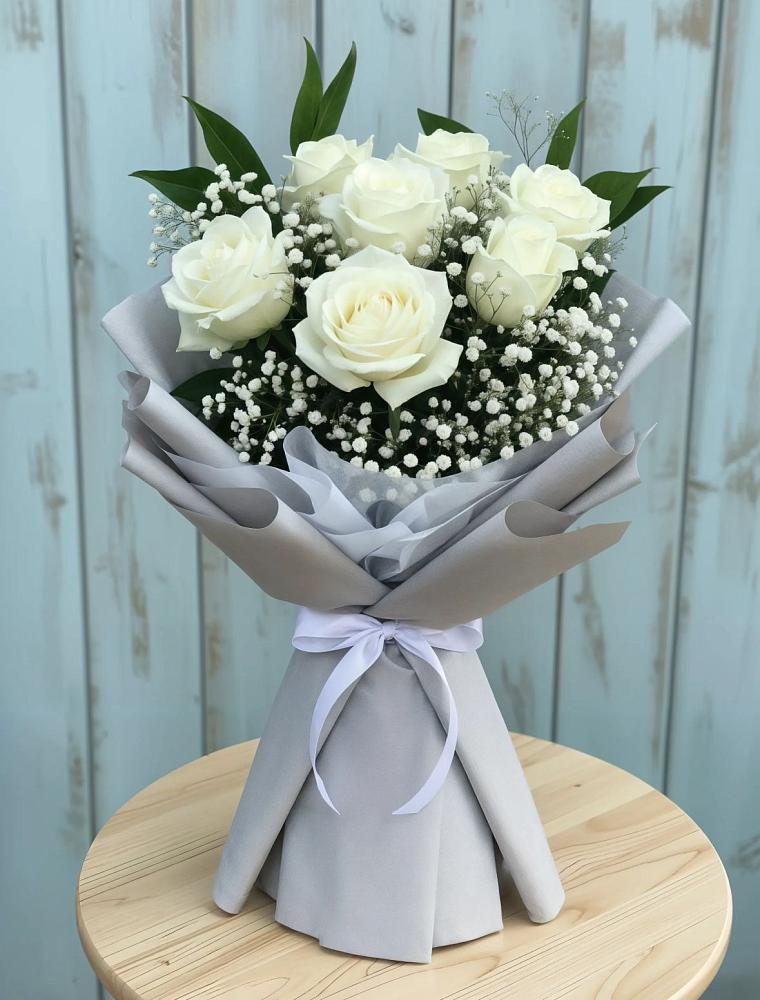 Букет цветов из: Розы в Азнакаево