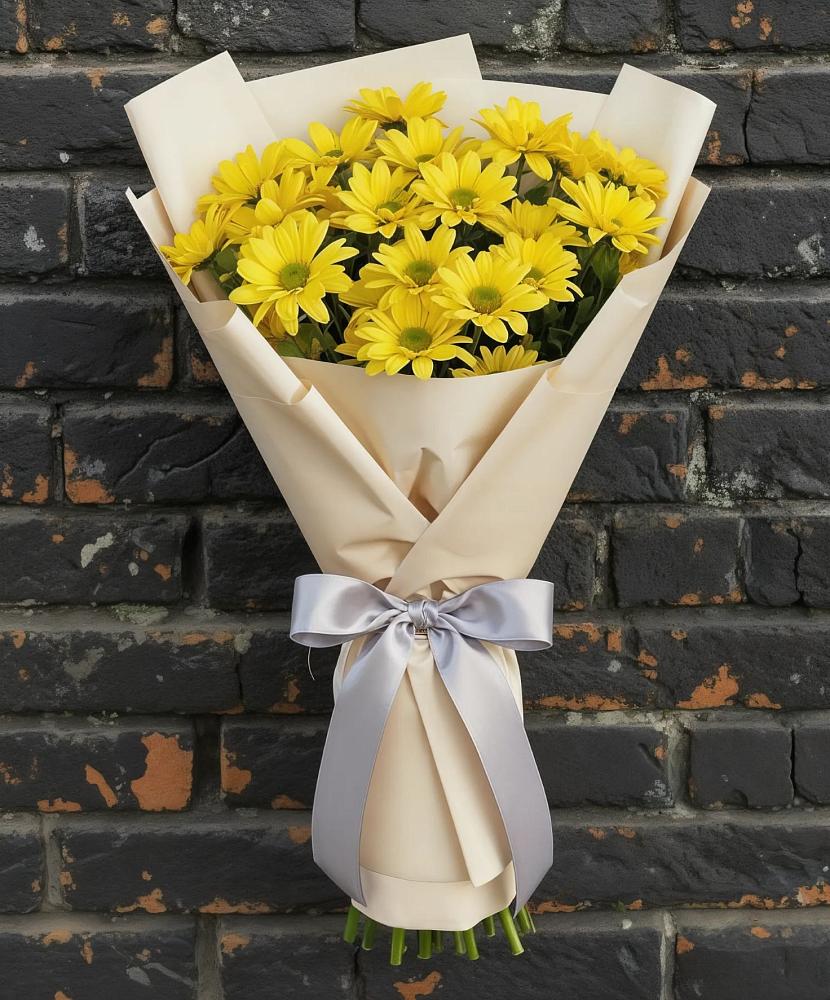 Букет цветов из: Хризантемы в Азнакаево