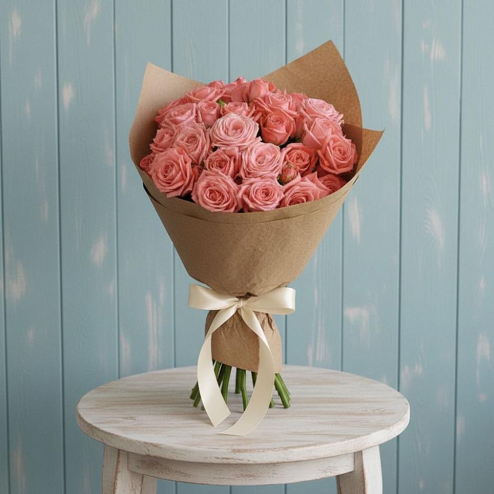 Букет цветов из: Розы в Азнакаево