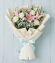 Букет цветов из:  Лилии #REPLACE_PRED# Азнакаево