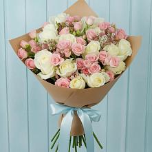 Букет цветов из:  Розы в Азнакаево