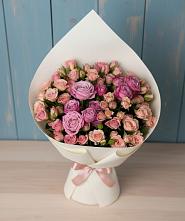 Букет цветов из:  Розы #REPLACE_PRED# Азнакаево